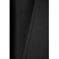 thumbnail image 3 of Gorgeous Home Linen Thermal Grommet Black Window Panels 28" Wide Curtain Unlined Blackout 36" Long 2pc, 3 of 5