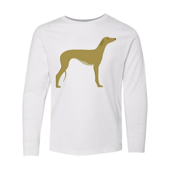 Inktastic Greyhound Long Sleeve Youth T-Shirt