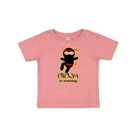 

Inktastic Ninja in Training Gift Baby Boy or Baby Girl T-Shirt