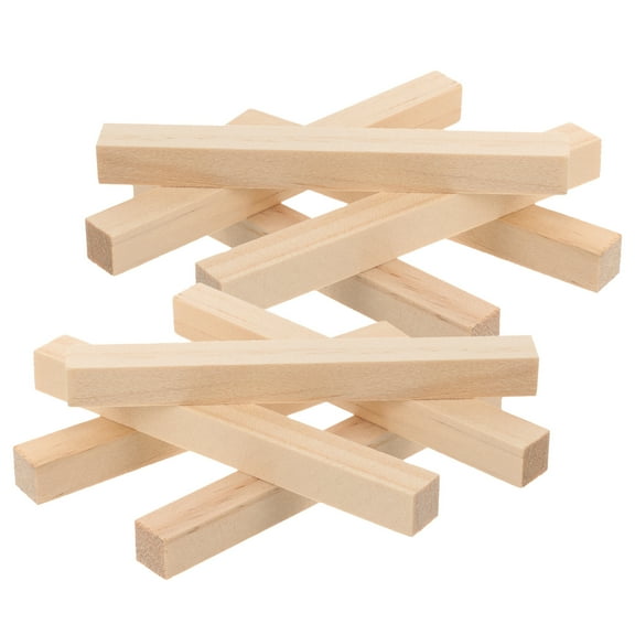 HOMEMAXS 30pcs Wooden Dowel Rods Multipurpose Dowel Sticks for Crafting Decoration DIY