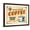Brown Frame, variant on Art.com Vintage Design - Fresh Brewed Coffee Art Print by Real Callahan, 16" x 12"