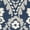 Navy/Ivory, variant on SAFAVIEH Blossom Travis Damask Wool Runner Rug, Light Grey/Ivory, 2'3" x 8'