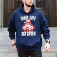 thumbnail image 5 of Santa Says Six Seven Funny Christmas – T-Shirt, Hoodie & Sweatshirt – Holiday Theme – Family and Friends, 5 of 6
