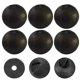 thumbnail image 4 of 1 Set 9pcs Halloween DIY Black Lantern Halloween and Ghost Festival Decorativo Colgante Linterna Decoraciones de Halloween (20cm Negro), 4 of 5