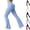 02# Sky Blue, variant on Flared Leggings for Women Stretchy No Front Seam Flare Yoga Pants Summer High Waisted Workout Bootcut Bell Bottoms Army Green XL