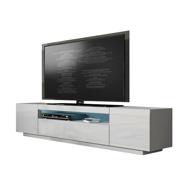 Meble Furniture & Rugs Miami 200 Modern 79-inch TV Stand ...