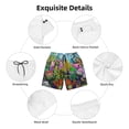 thumbnail image 3 of Play My Singing Monsters Men's Beach Shorts Swim Trunks Casual Quick Dry Board Shorts Swimwear Pants with Mesh Lined and Pockets, 3 of 8