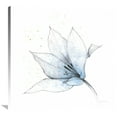 thumbnail image 1 of Global Gallery's Avery Tillmon 'Blue Graphite Flower IX' Stretched Canvas Wall Art, 1 of 4