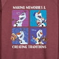 thumbnail image 3 of Frozen 2 - Making Memories Creating Traditions - Women's Lightweight French Terry Long Sleeve Shirt, 3 of 5