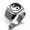 Silver, variant on Stainless Steel Love Heart Yin Yang Engraved Square Flat Top Biker Style Polished Signet Ring