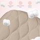 thumbnail image 4 of Bolsa de maquillaje, organizador de cosméticos de viaje, bolsa portátil multifunción con cierre de cremallera, diseño a prueba de fugas para uso diario., 4 of 6