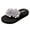 Grey, variant on Women's Bohemia Flip Flops 3D Floral Open Toe Dressy Comfy Summer Beach Flat Thong Slippers