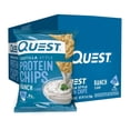 thumbnail image 5 of Quest Protein Chips Gluten Free Ranch Tortilla Chips 1.1 oz. 8 Bags/Pack (307-00242), 5 of 9
