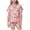 czb# 1-Pink206, variant on CUZIBR Girls Halloween Pajamas Sets Summer Fall Bow Ghost Print Kids Short Sleeve Lapel Button Down Top Elastic Waist Shorts Two Piece Soft Sleep Loungewear Outfits,1-Watermelon Red,2-3 Years