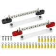thumbnail image 1 of Bornes de Bus 100A Bloc de Distribution d'Alimentation avec Couvercle pour Voiture Bateau, 1 of 9