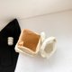 thumbnail image 2 of Conjunto de bolsos de 2 piezas para mujer, bolso de hombro acolchado informal, bolso de compras de invierno (Beige), 2 of 8