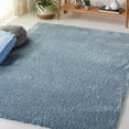 thumbnail image 2 of SAFAVIEH Tahoe Joey Modern Shag Area Rug, 4' x 6', Blue, 2 of 8