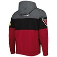 thumbnail image 3 of Men's Starter Heather Charcoal/Cardinal Arizona Cardinals Extreme Pullover Hoodie, 3 of 4