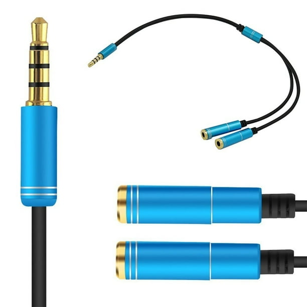 Cmhoo Headphone Splitter Cable Adapter 3.5mm Audio Stereo Y Splitter