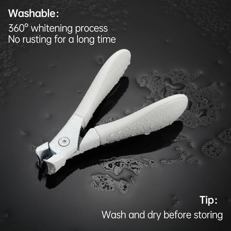 DUAIU Wide Jaw Nail Clipper for Thick Nails photo 4