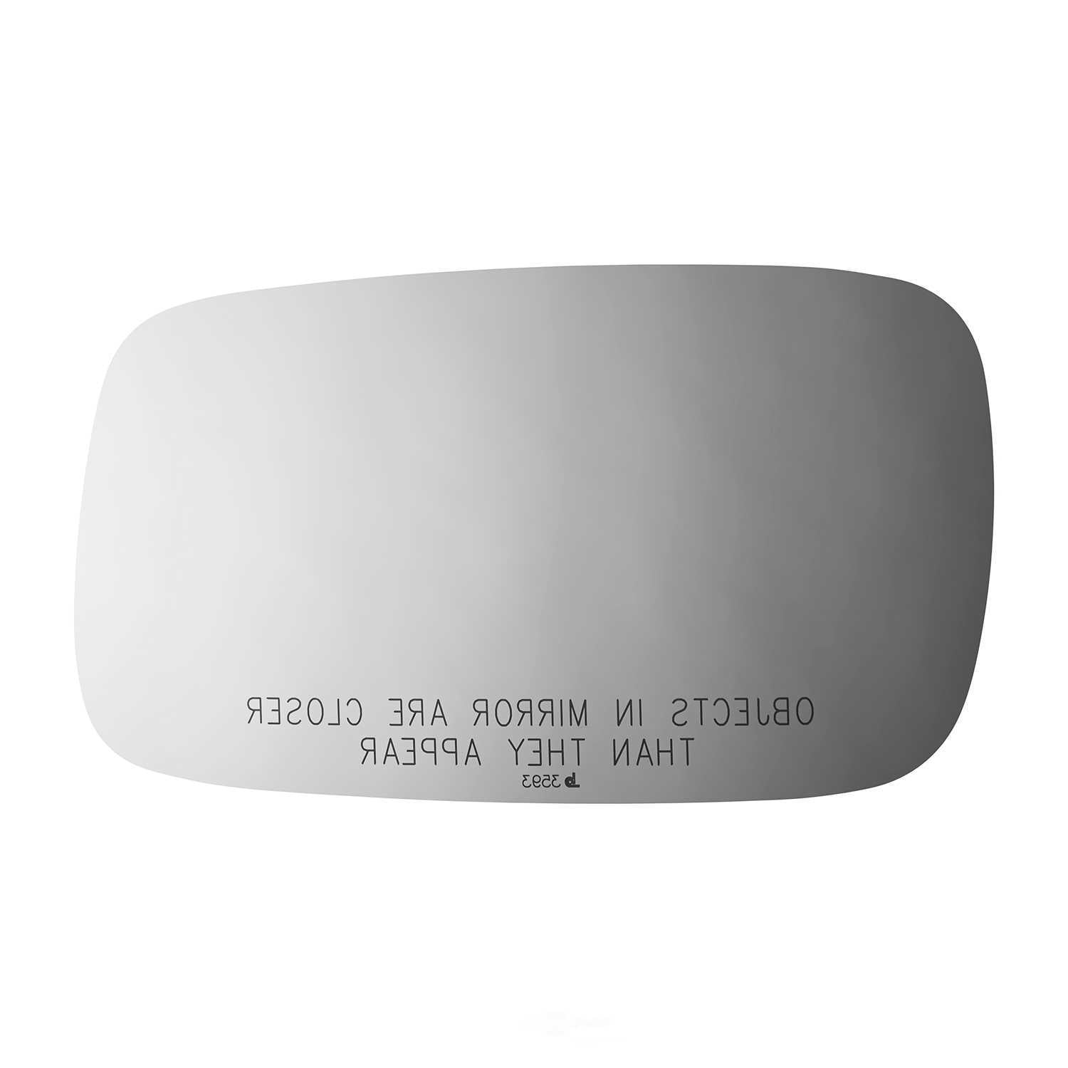 Burco 3593 Passenger Side Convex Replacement Mirror Glass for Saab 900