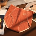 thumbnail image 2 of Aayomet sous-Vêtements pour Femmes Culottes Simples Sans Couture (Orange, G), 2 of 3
