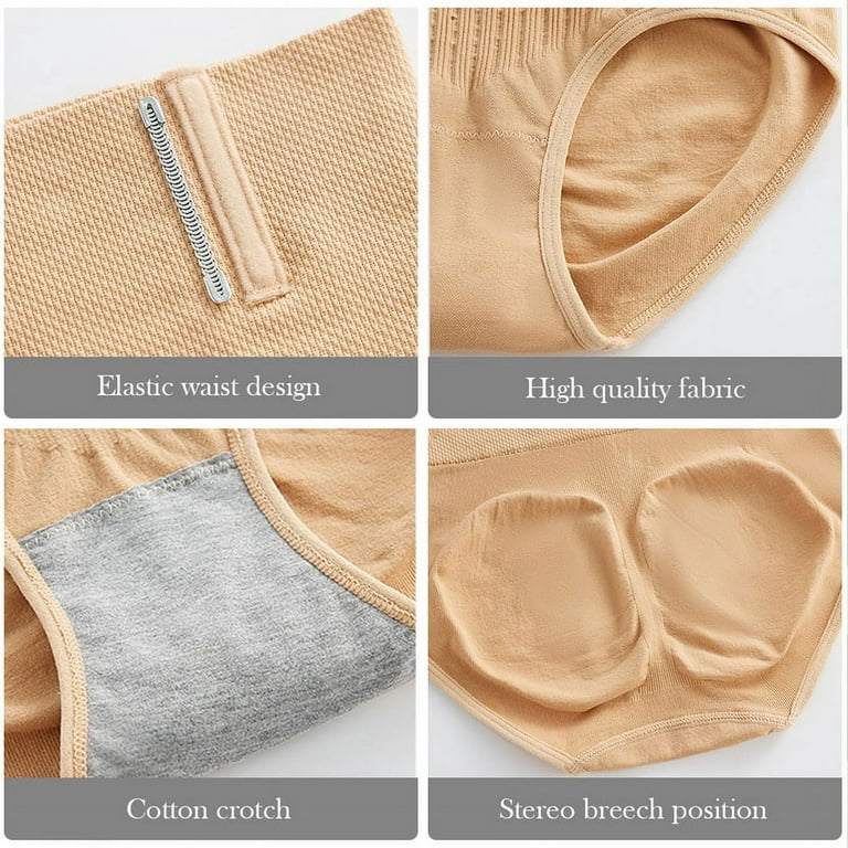 MoneRffi Women Body Shaper Slim Panties Underwear High Waist Shapewear  Restoration Graphene Tummy Control Ionstech Unique Fiber Restoration Shaper