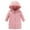 Red, variant on Ccpelsie Toddler Hooded Jacket Kids Thicken Warm Winter Coat Outerwear for Little Girls Big Girls(Red,5-6 Years)
