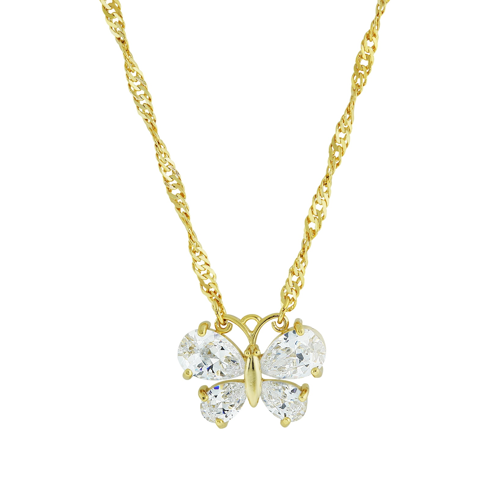 1928 Jewelry 1928 Jewelry 14K GoldDipped Cubic Zirconia