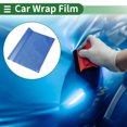 thumbnail image 2 of Película de vinilo universal para envolver coches Unique Bargains 16.4 pies x 23.62 pulgadas protectora PVC azul 1 Pc, 2 of 7