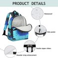 thumbnail image 4 of Colorful Tie Dye Pattern Backpack for School,Cute School Bag,Schoolbag with Adjustable Shoulder Straps & Padded Back,15.25"x11.5"x5.25", 4 of 5