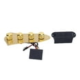 thumbnail image 2 of Prewired Guitar Control Plate with Metal Knobs 3 Stage Preamplifier Bass Guitar Control Board Assembly Replacement, 2 of 7