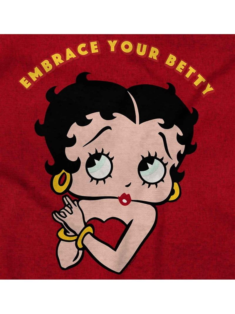 Escepticismo Armada sangre Betty Boop Cute Motivational Women's Graphic T Shirt Tees Brisco Brands S -  Walmart.com
