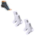 thumbnail image 1 of Openpig Clearance Orthopaedic Compression Socks Foot Compression Ankle Support Plantar Fasciitis Socks Grip Socks Football Fitness Socks 2 Pairs, 1 of 4