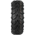 WEIZE 25x8x12 ATV Tires, AllTerrain UTV Tire 25x812, 6PR, 2PCS