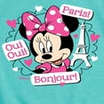 thumbnail image 3 of Disney - Mickey & Friends - Minnie Mouse Speaks French - Oui Oui, Paris, Bonjour - Toddler And Youth Girls Short Sleeve Graphic T-Shirt, 3 of 5