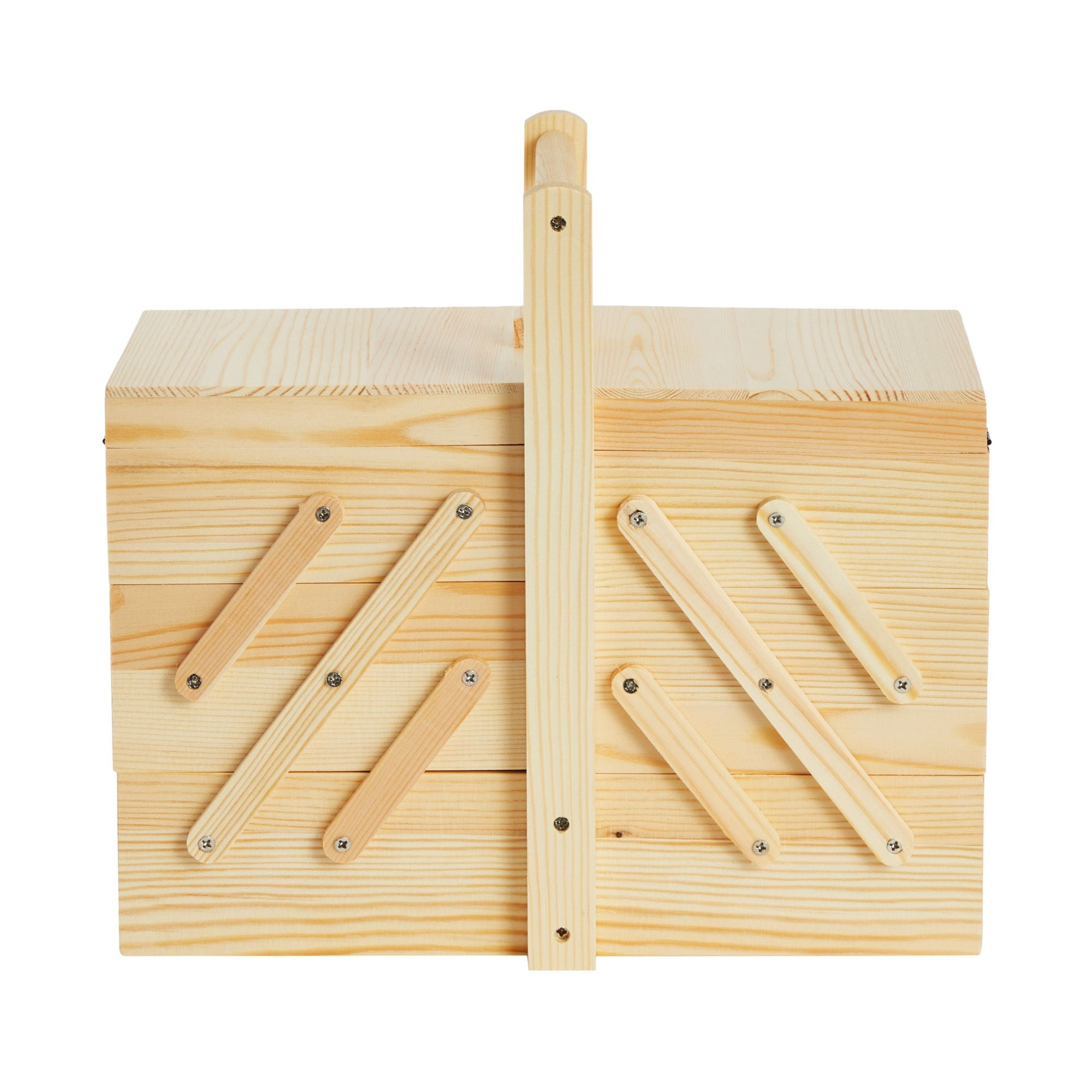 Vintage Wooden Sewing Box Organizer Tools Storage - Yahoo Shopping
