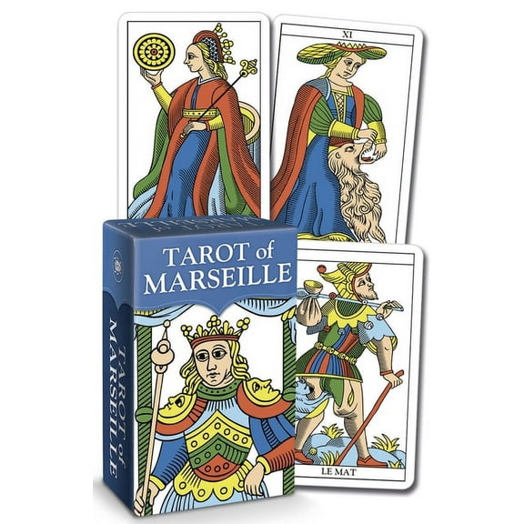 Marseille Tarot Tarot of Marseille Mini, (Hardcover)