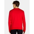 thumbnail image 3 of Holiday Time Men's & Big Men's Christmas Santa Suit Crewneck Fleece Sweatshirt, Sizes XS-3XL, 3 of 5
