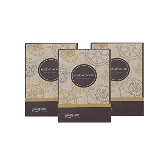 FloralSimplicity Sachets Sandalwood Scented Sachets Pack of 3