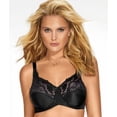thumbnail image 2 of Women's Bali 0428 Lilyette Comfort Lace Minimizer Bra (Black 44DDD), 2 of 2