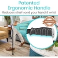 thumbnail image 5 of Bastón Vive para mujeres, hombres y personas mayores - Empuñadura descentrada patentada - Ayuda ligera y ajustable para caminar con punta antideslizante - Ayuda robusta para la movilidad y el equilibr, 5 of 5