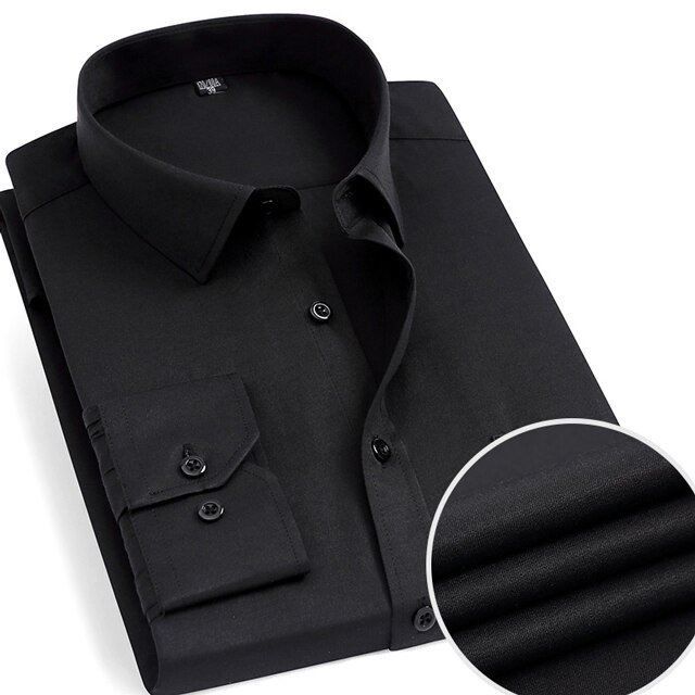 REDHOTYPE Chemise Habillée Ajustée pour Homme