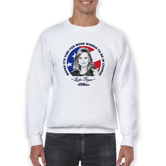 Women In Charge Sweatshirt Men Parks And Recreation, Male Medium