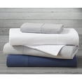 thumbnail image 6 of Serta So Soft 4-Piece Navy Bed Sheet Set, Twin, 6 of 6
