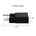 thumbnail image 3 of BloomGrow 240V to 120V Adapter, 15A 240V 6-15P Male to 5-15P Male Electrical Plug, 2 Pieces Pack, 3 of 6