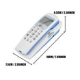 thumbnail image 4 of Corded Phone, Wired Telephone, One-Key  Function Callback Apartment Office For Home Hotel, 4 of 8