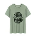 thumbnail image 3 of TWZH Women's Bloom Where You Are Planted Letter T-Shirt Short Sleeve Tee, 3 of 6