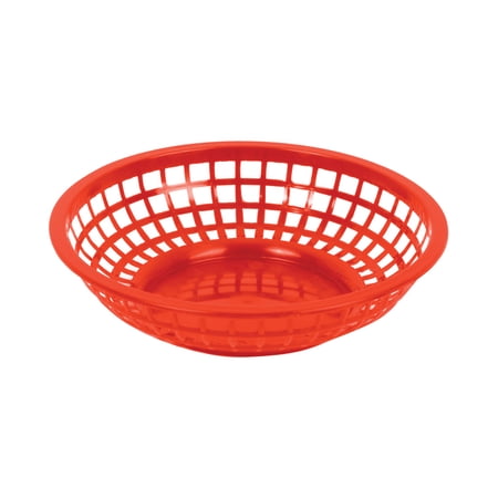 Excellante 8 round basket red comes in dozen