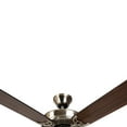 thumbnail image 4 of Y-Decor  Bright Brushed Nickel Finish 52-inch Ceiling Fan - Brushed Nickel Finish, 4 of 5